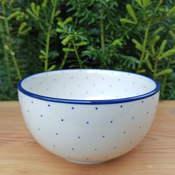 Bunzlauer Keramik Schale - 0,5 Liter,14 cm, 7 cm hoch, Form 986